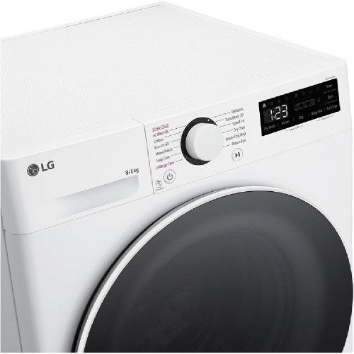 ΠΛΥΝΤΗΡΙΟ ΡΟΥΧΩΝ - ΣΤΕΓΝΩΤΗΡΙΟ LG D4R5009TSWW (9-6KG / A-D / ΑΤΜΟΥ / Wi-Fi & AI)